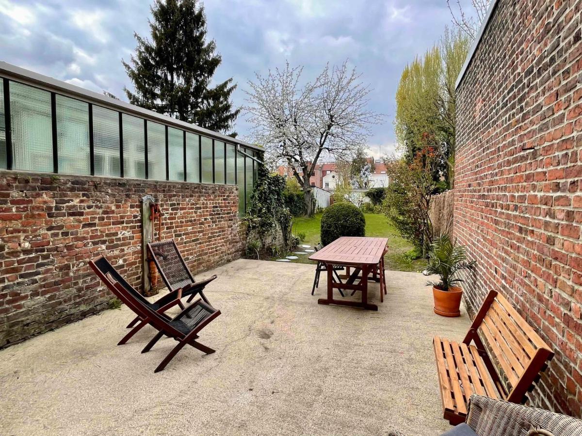 リール La Chambre Jaune Maison Avec Grande Terrasse Et Garage Priveヴィラ エクステリア 写真